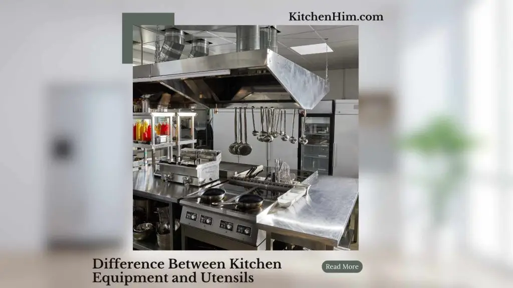 Difference Between Kitchen Equipment and Utensils Featured Image