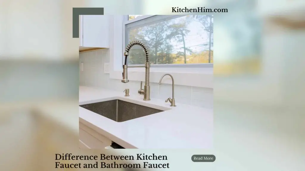 Difference Between Kitchen Faucet and Bathroom Faucet Featured Image